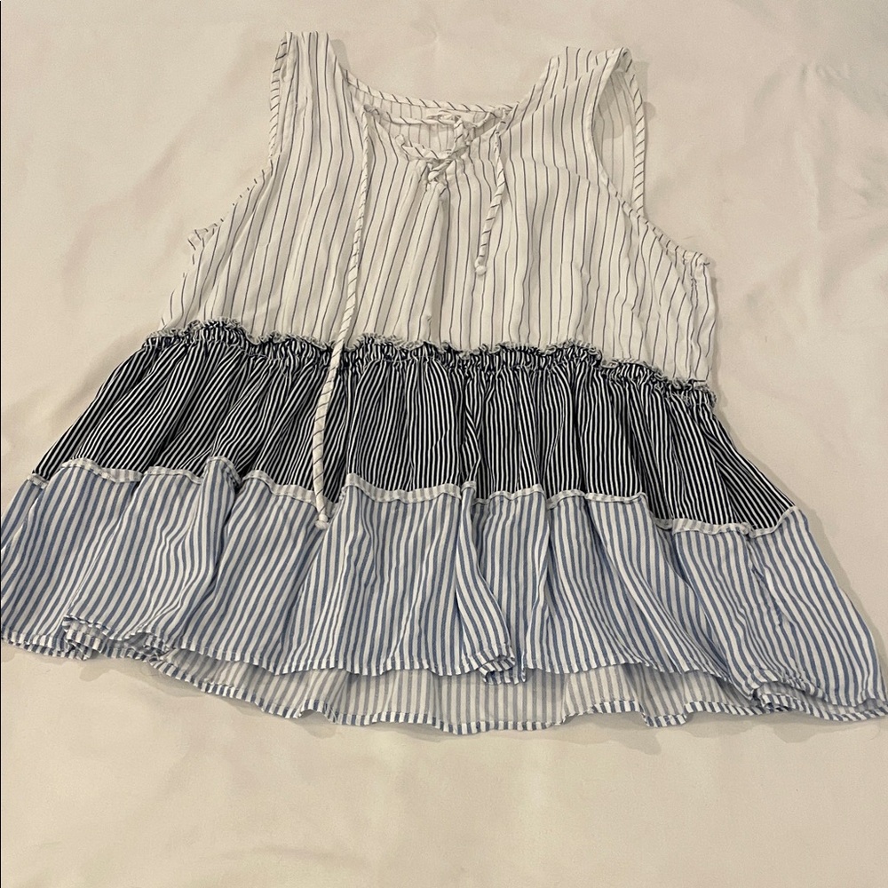 Maurice’s Striped Sleeveless Top